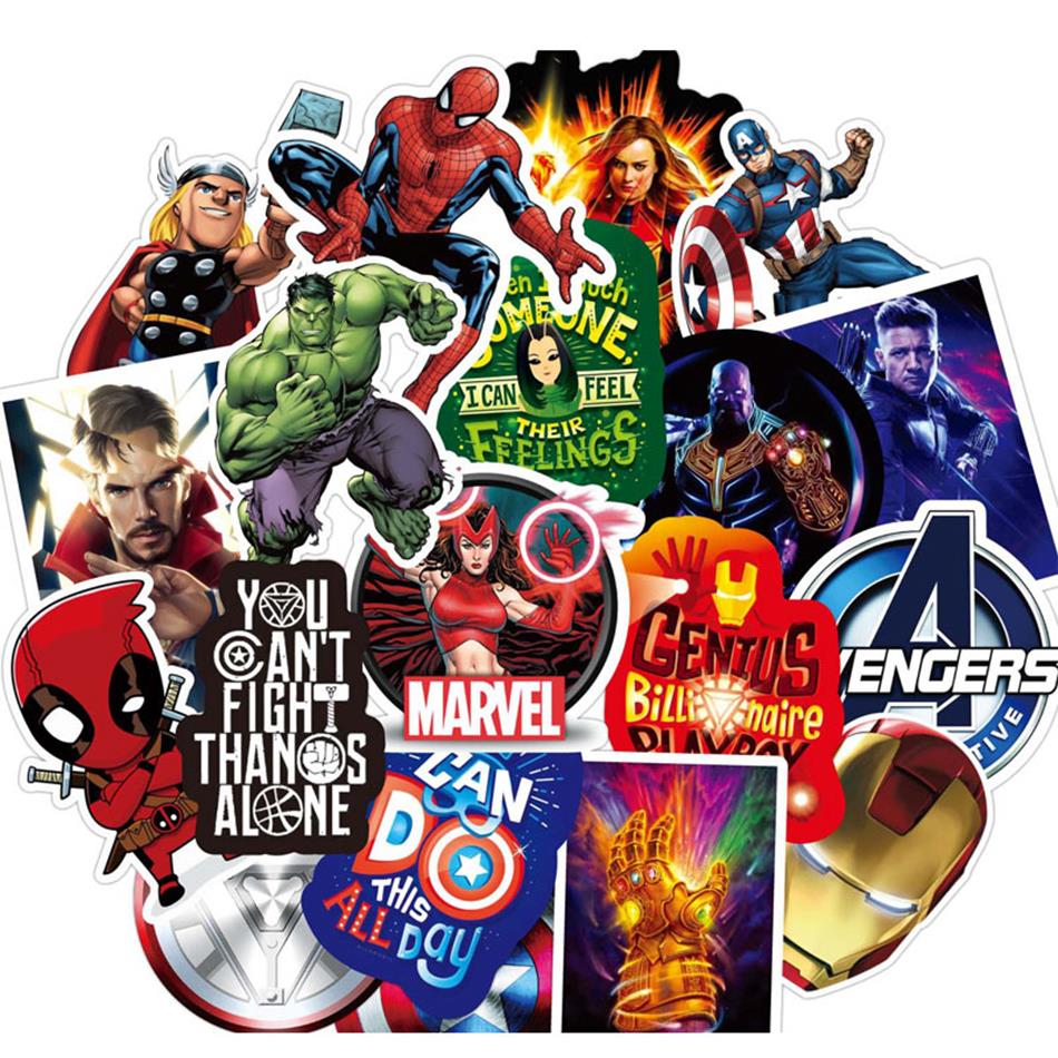 Disney Marvel The Avengers Stickers 10/50 pcs Set